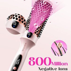 NIB Wavytalk Thermal Brush Blowout Boost 1.5 inch Heated Round Brush for Blowout